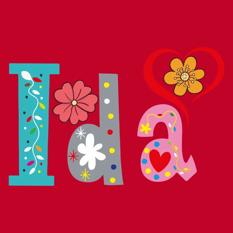 Personalized Ida Name