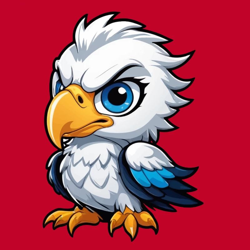 Cheeky Eagle Chick