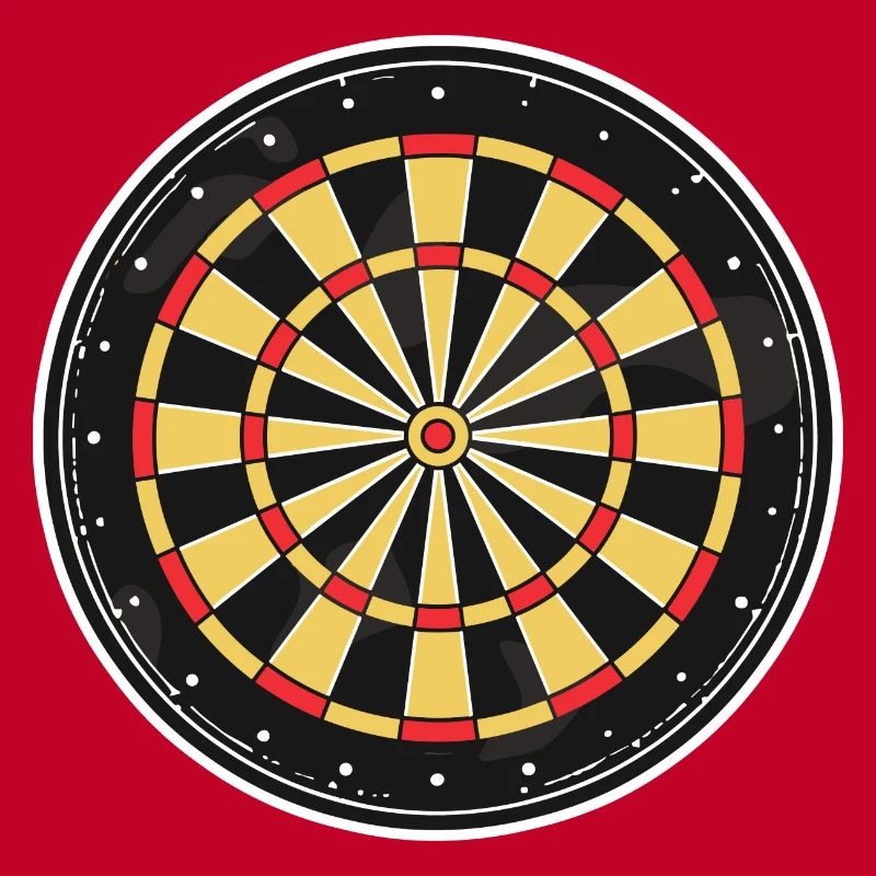 Graphique du jeu de fléchettes