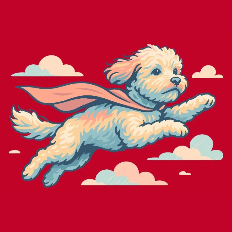 Super chien Havapoo Cape Cape cadeau