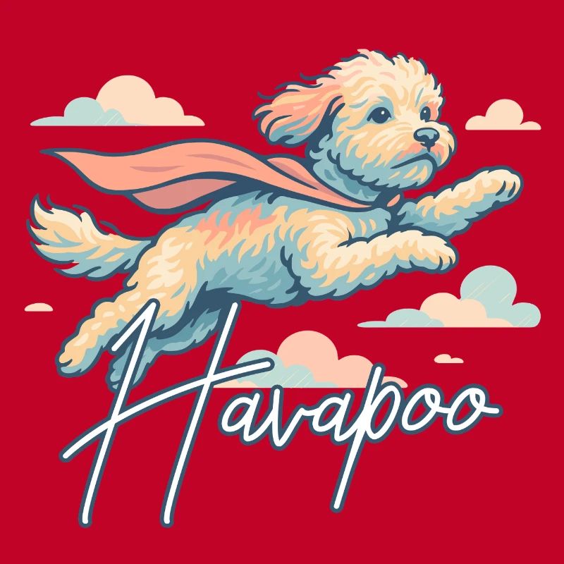 Super chien Havapoo Cape Cape cadeau