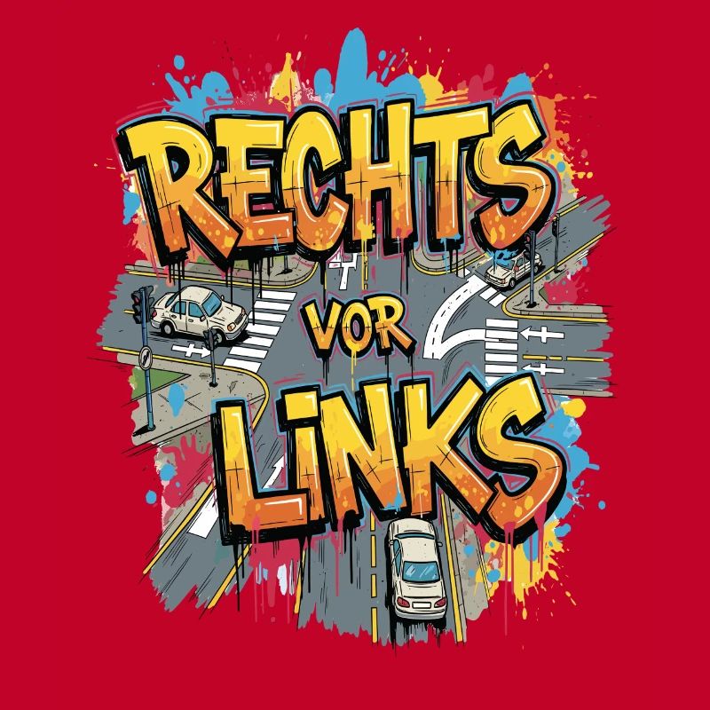 Right Before Left -Graffiti Style