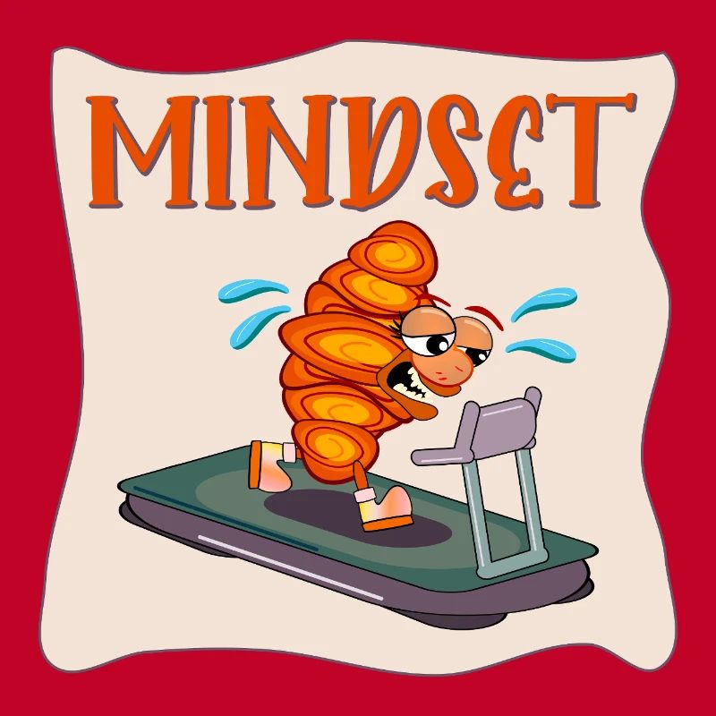 CROISSANT RUNNER FUNNY MINDSET