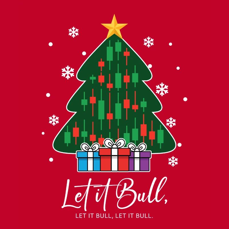 Let It Bull Crypto Exchanges Arbre de Noël
