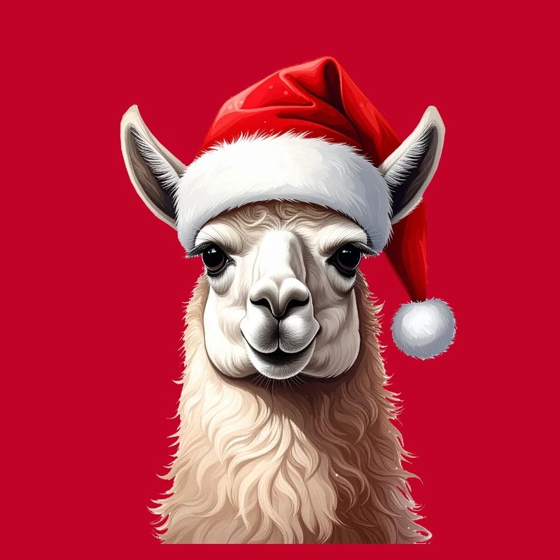 Lama oder Alpaka zu Weihnachten