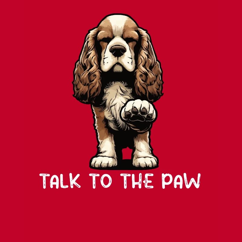 Talk to the Paw Cocker Spaniel Cocker spaniel hund