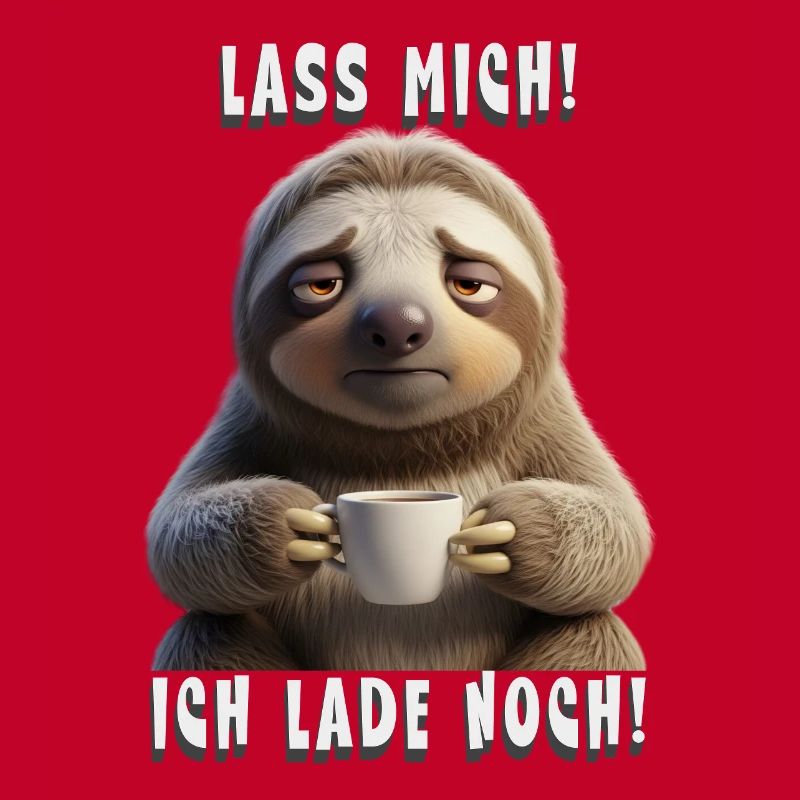 Leave me, I'm still loading – coffee mood