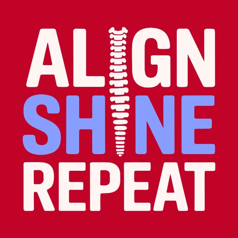 Chiropracteur Align Shine Repeat Professional DC