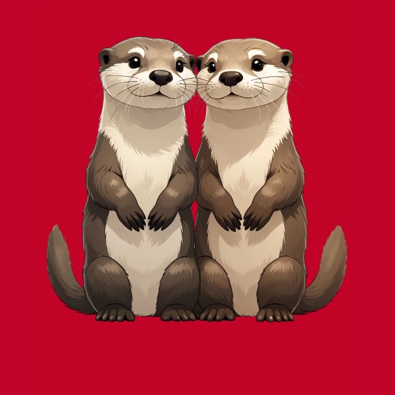 Deux mignons suricates