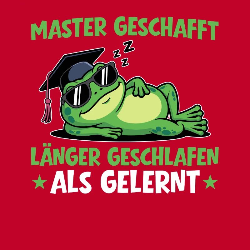 Master's degree achieved - Slept longer than learned