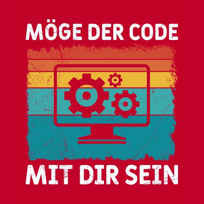 Ordinateur geek, QUE LE CODE SOIT AVEC TOI, DRÔLE