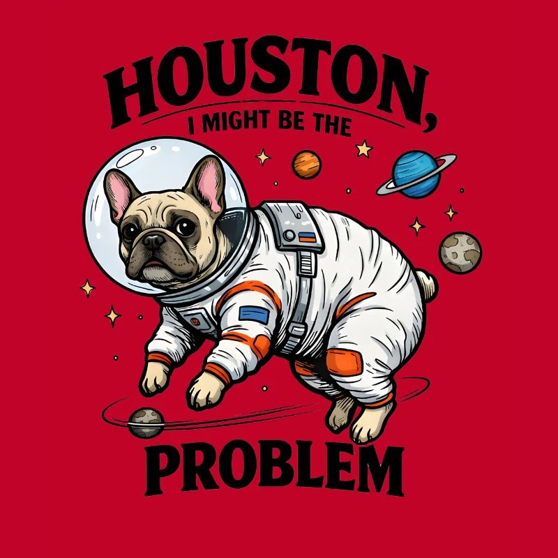 Frenchie im All – Houston I Might Be The Problem