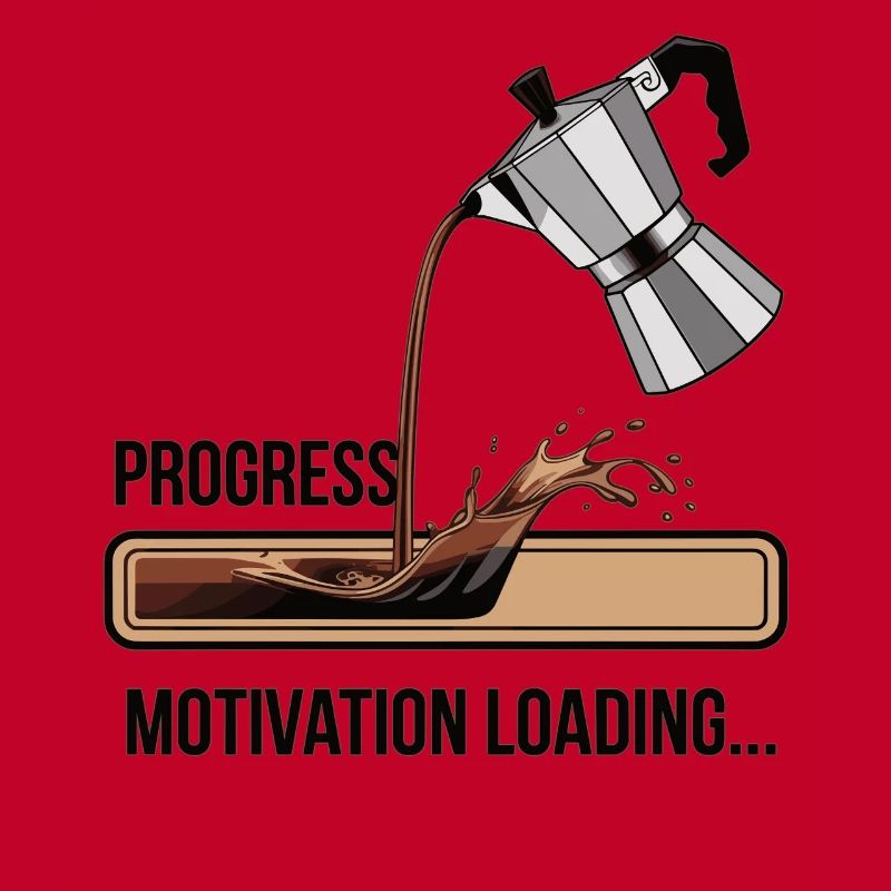 Coffee Lover Shirt – Motivation Loading Progress