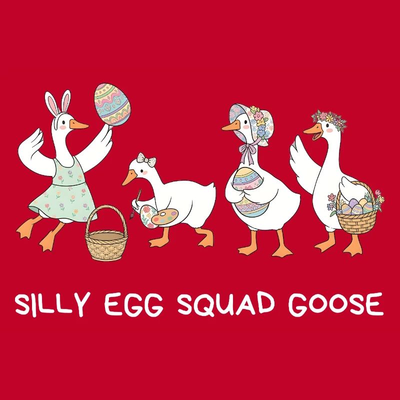 Silly Egg Squad Goose Ostern