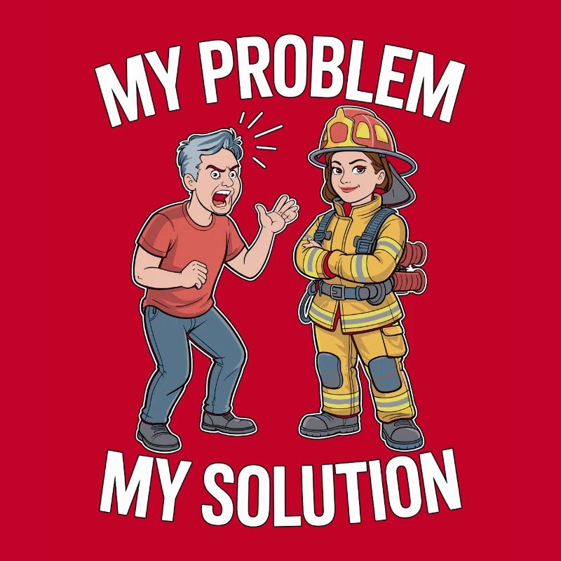 Fire Engineer My Problem My Pictogram Mom Dad
