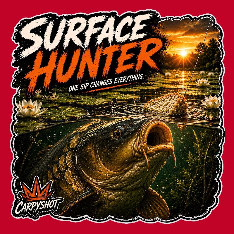 Conception de la pêche à la carpe de chasse de surface
