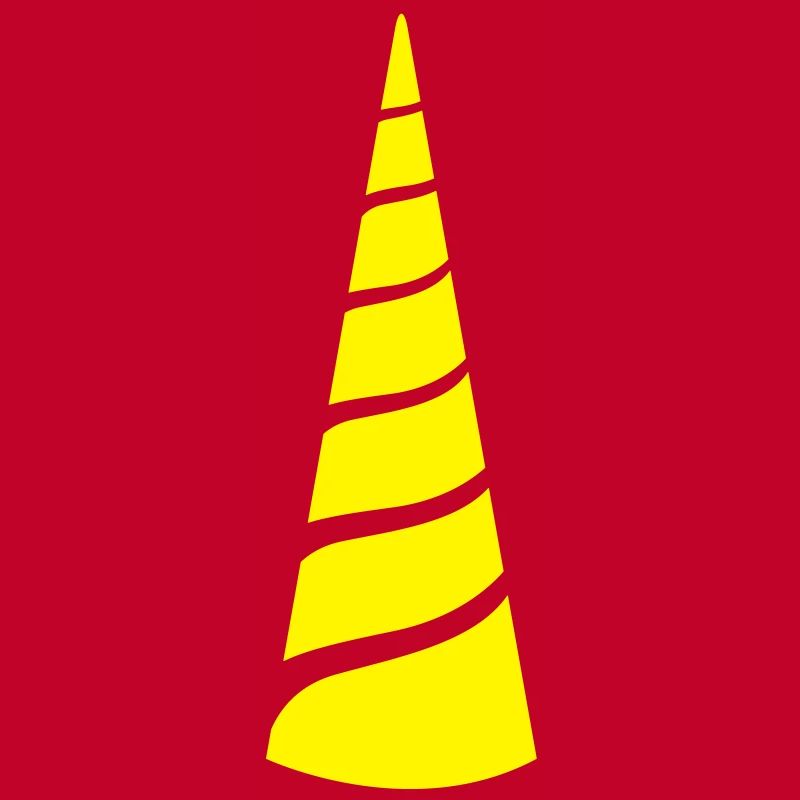 eine einzige Farbe Einhorn