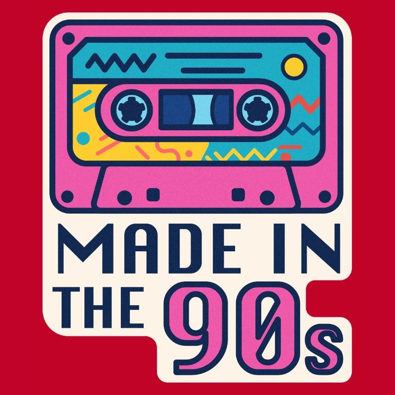 Cassette 90s Nostalgia Design