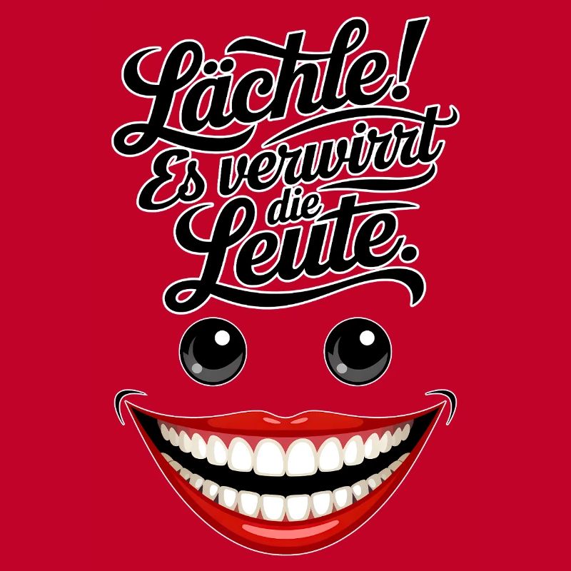 Immer lächeln