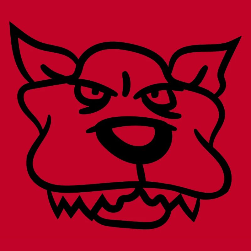 Dog, Monster, Evil, , Wolf, Sharp Teeth