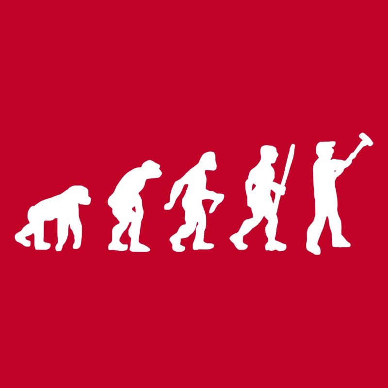 Maler und Lackierer Streichen Evolution Pinsel