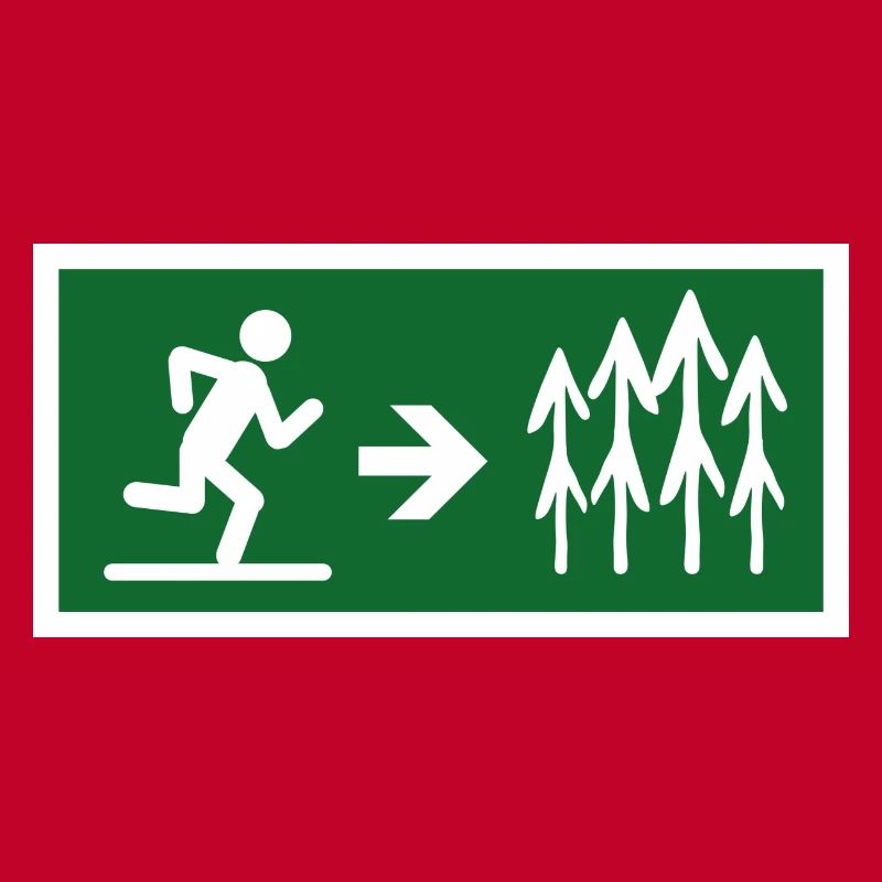 exit to the forest