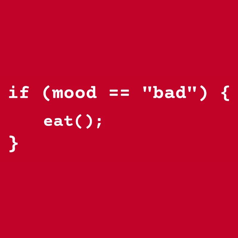 Cadeau de t-shirt de nourriture et de codage amusant pour programmeur