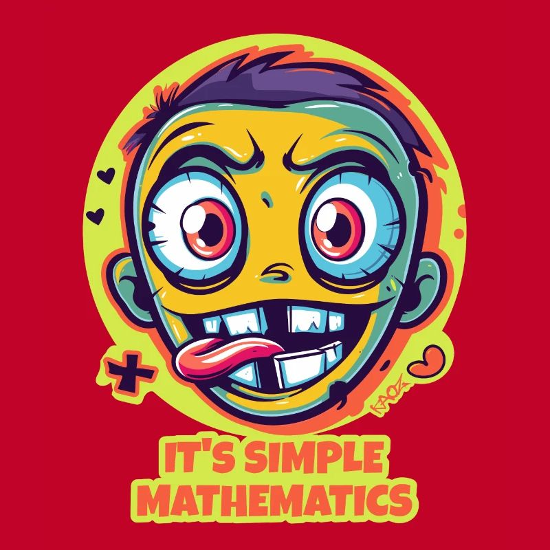 Funny Cartoon Guy: It's Simple Math