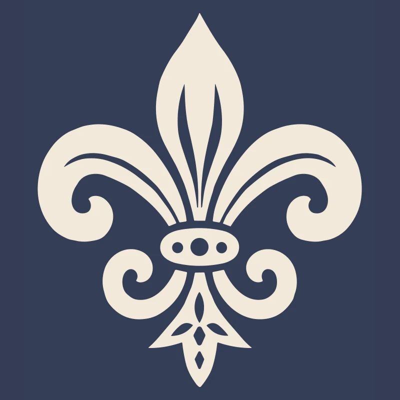 Simple Fleur de lis Design