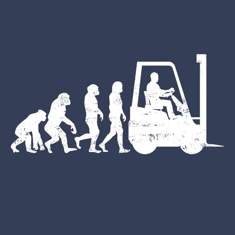 Staplerfahrer Evolution gabelstapler geschenk