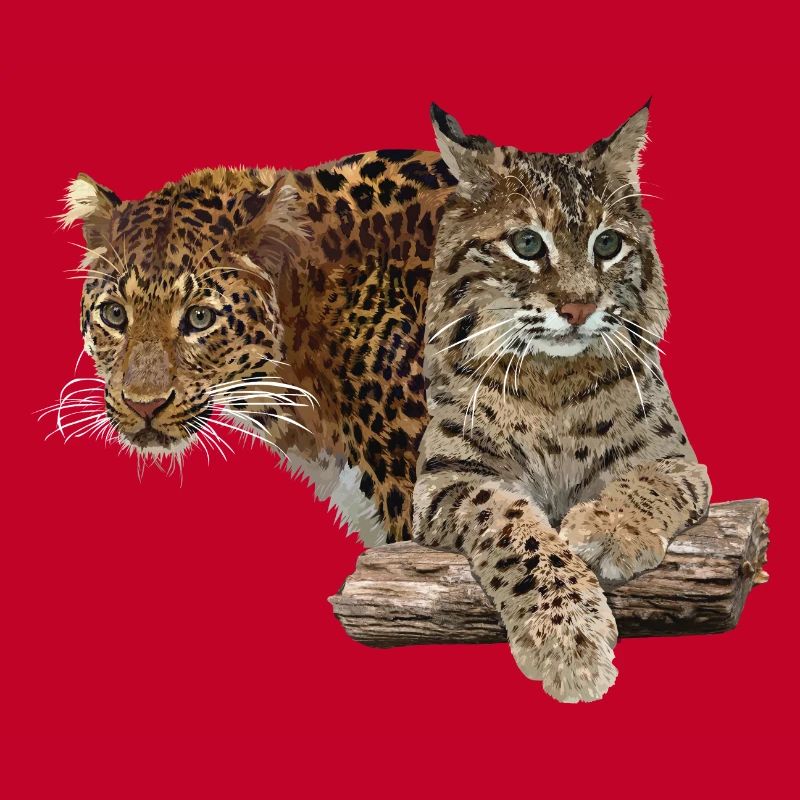 Leopard and lynx