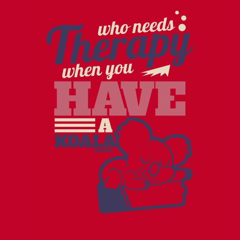 Koala who needs therapy