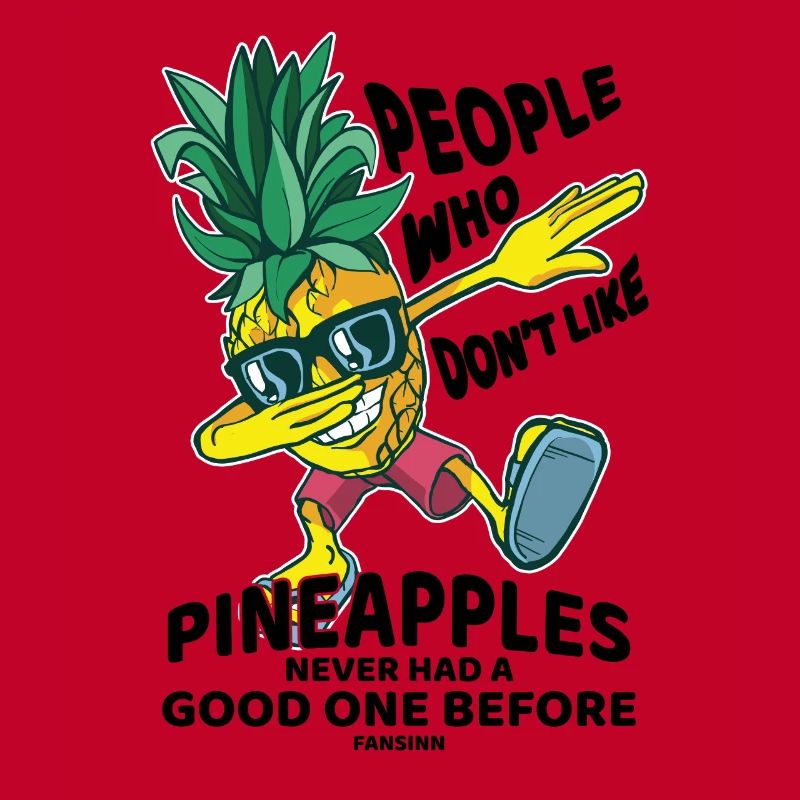 dabbing pineapple