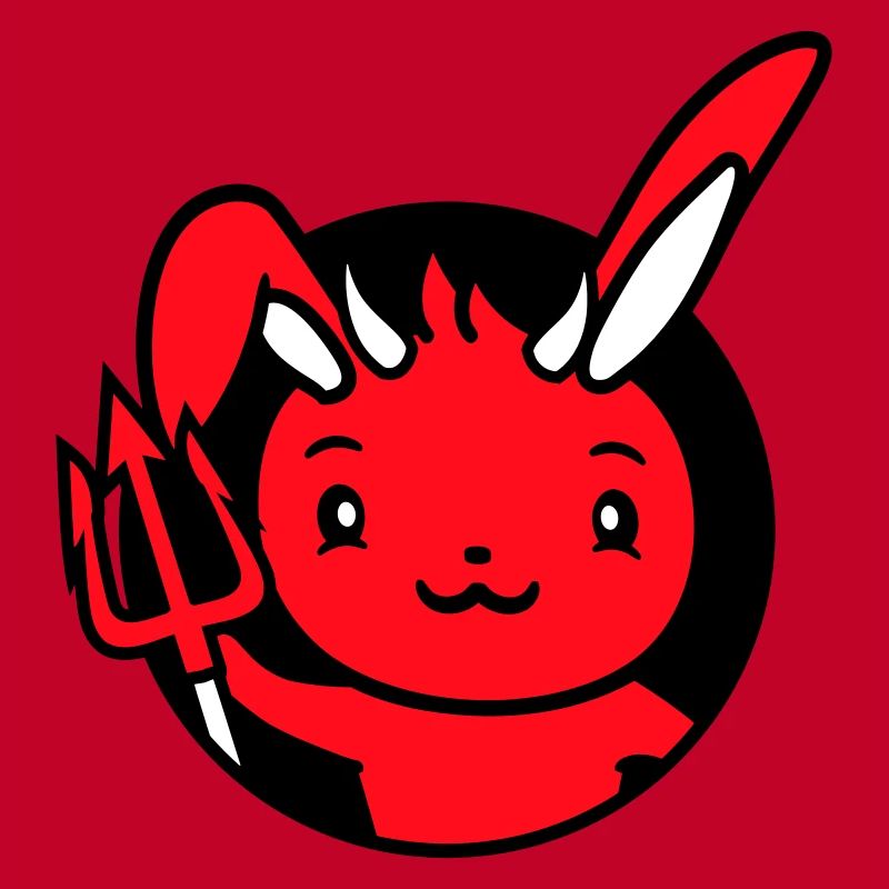 Bunny Devil Démon Mal Satan Enfer Trident Costume