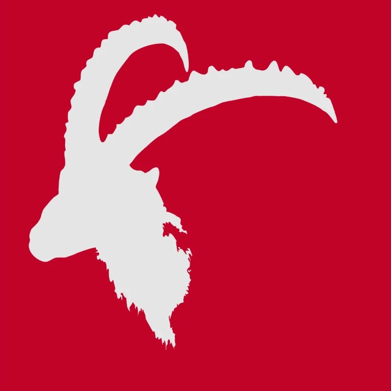 Steinbock weiß