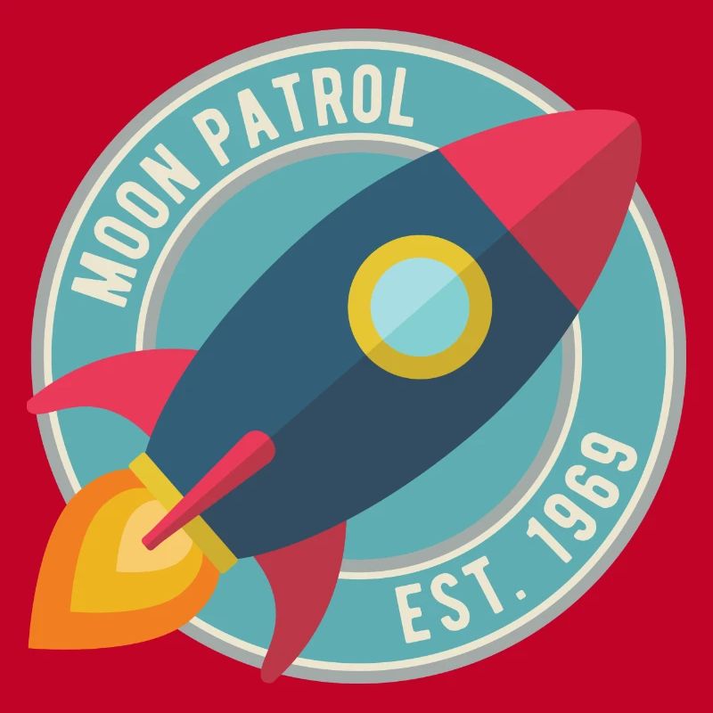 Fusée Moon Patrol Rocket