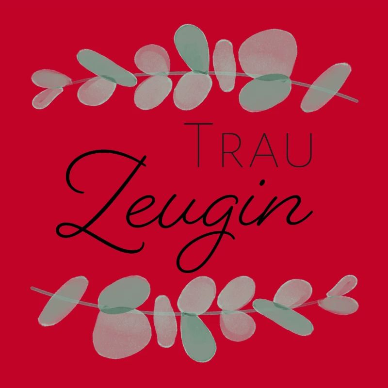 Trauzeugin Eukalyptus