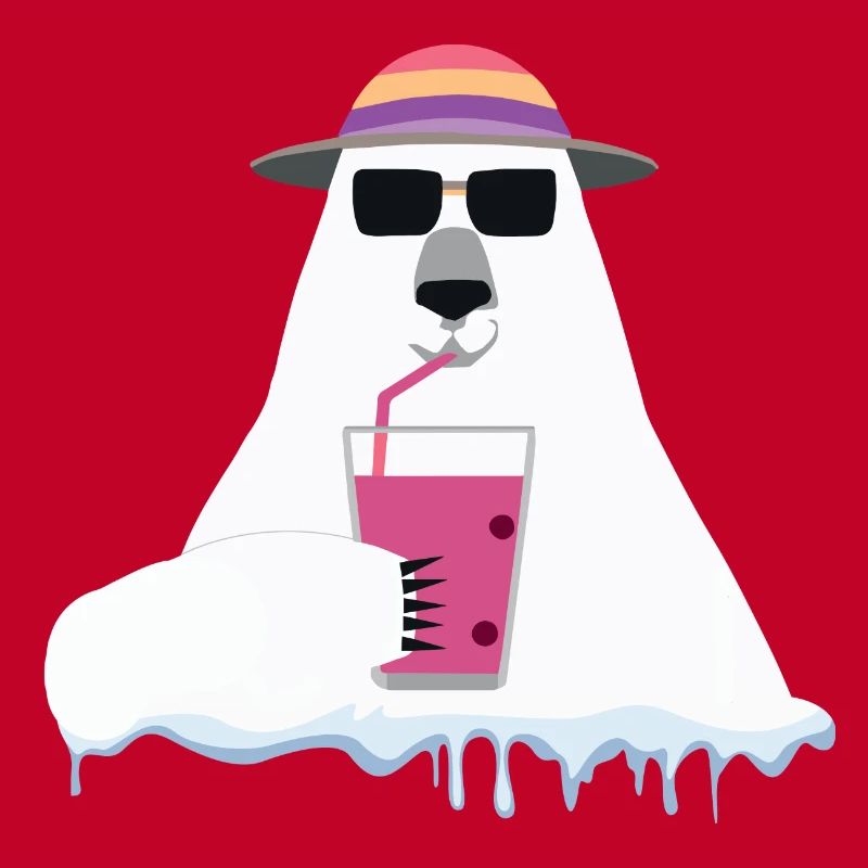 Global Warming Bear | Arctic Ecology Satire 