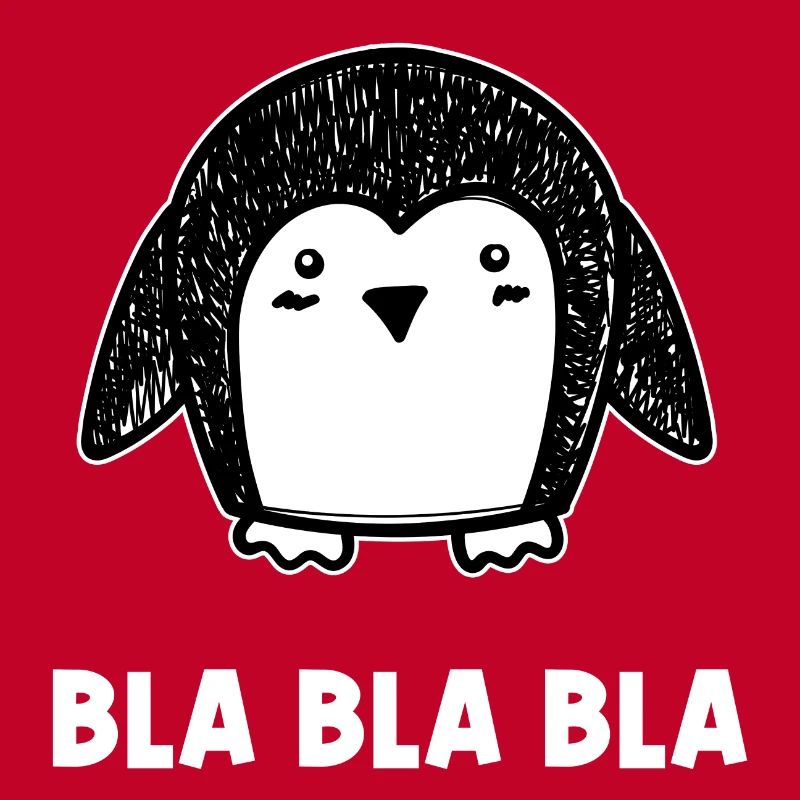 Tier Schnee Spruch Eis Vogel Pinguin Seevogel