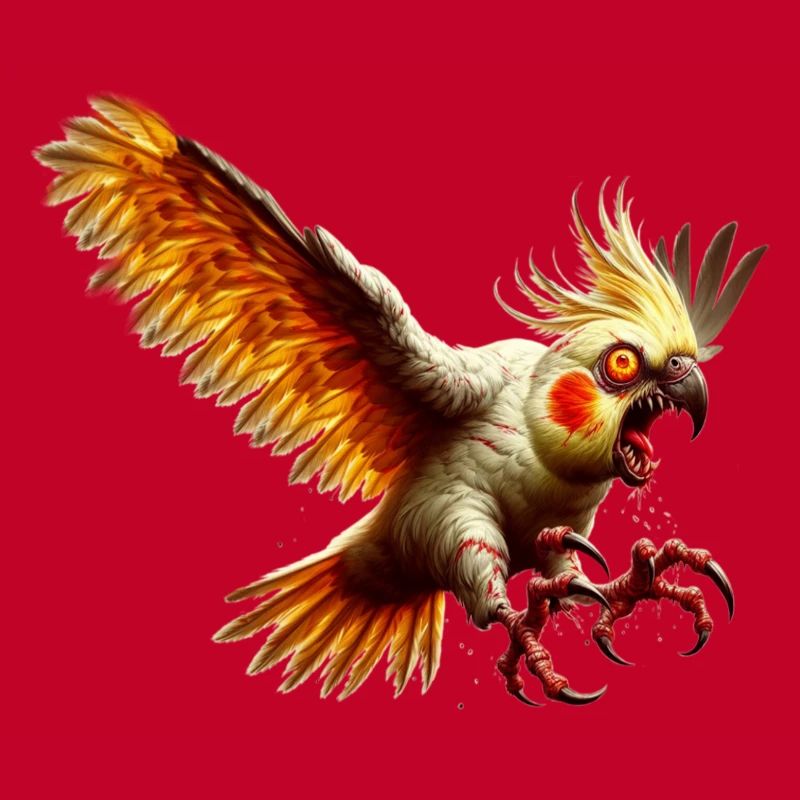 Oiseau maléfique - Calopsitte (14)