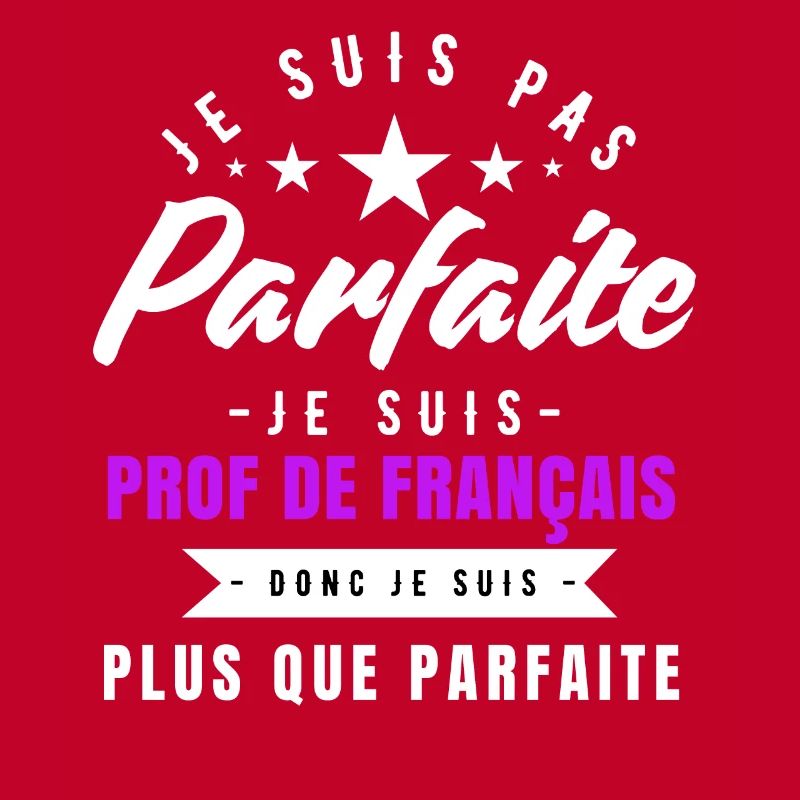 je suis prof de français plus que parfaite