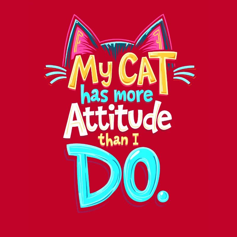 MON CHAT A PLUS D’ATTITUDE QUE MOI