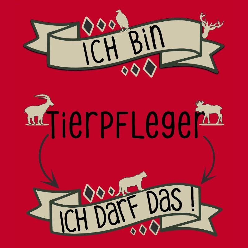 Lustiger Tierpfleger Spruch - ich darf das!