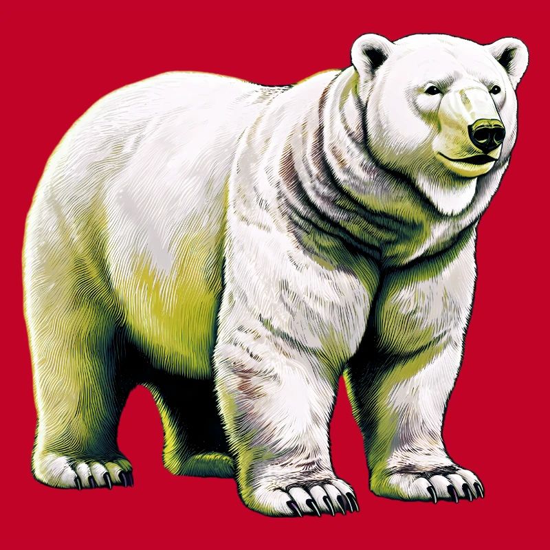 Weißer Eisbär