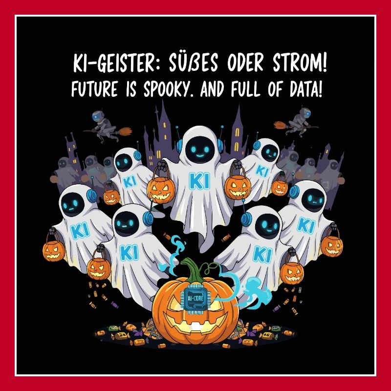 KI-Geister: Süßes oder Strom !