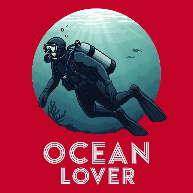 Plongeur Ocean Lover Underwater pour les amis plongeurs
