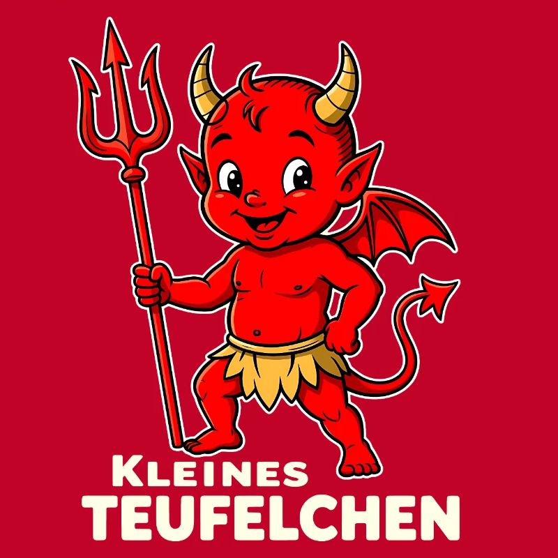 Devil Costume Halloween Little Devil Trident