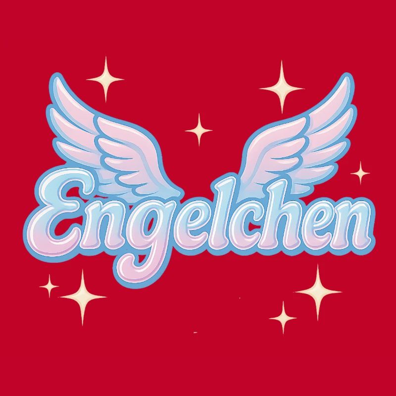 Engelchen / y2k statement spitzname design