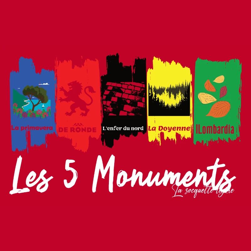 Les 5 Monuments du cyclisme