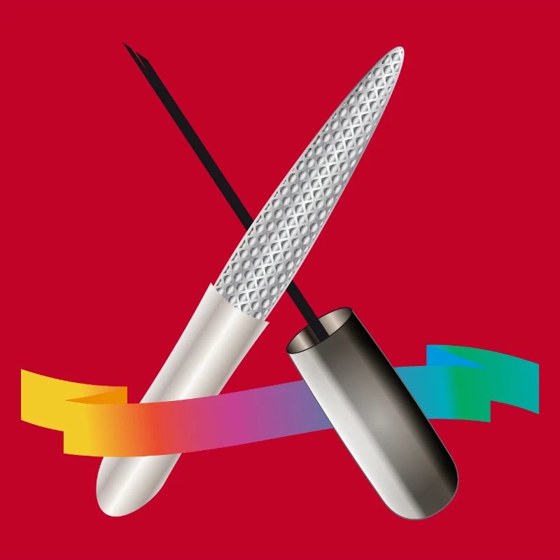 Manicure Tools with Gradient Illustration